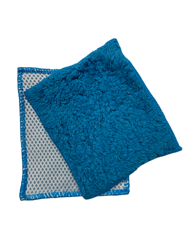 Pk 6 pair of Blue Jewel Shrubbies ® The super soft multipurpose cloth that goes with EVERY decor.
