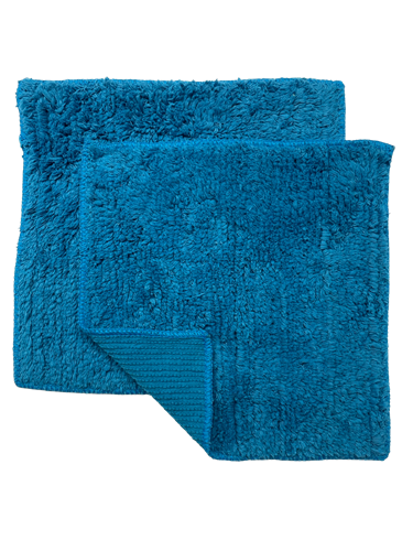 Blue Jewel Shaggies® by Janey Lynn's Designs.  The super soft multipurpose cloth that goes with EVERY decor.