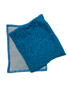 Pk 6 pair of Blue Jewel Shrubbies ® The super soft multipurpose cloth that goes with EVERY decor.